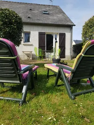 Jardin de l'établissement Chez Zabou
