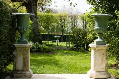 Jardin de l'établissement Gîte du Manoir