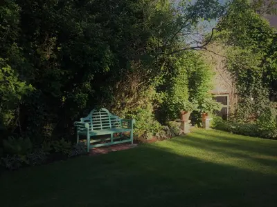 Jardin de l'établissement Gîte du Manoir