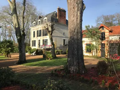 Jardin de l'établissement Domaine De La Belvaudiere