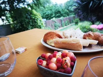 Nourriture dans le B&B/chambre d'hôtes ou à proximité