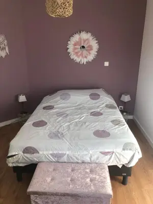 Un ou plusieurs lits dans un hébergement de l'établissement chambre 24h du mans