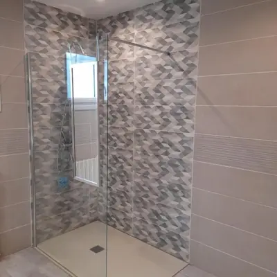 Salle de bains dans l'établissement Chambre à 5 minutes du circuit