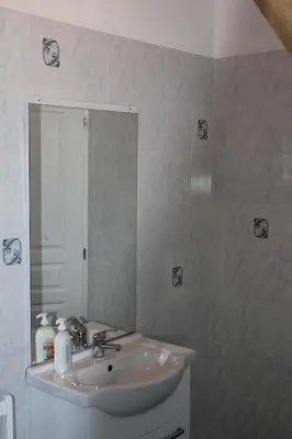 Salle de bains dans l'établissement Amazing renovated Loire Valley gite
