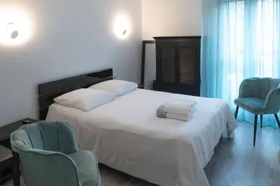 Un ou plusieurs lits dans un hébergement de l'établissement Appartement en résidence Le Mans