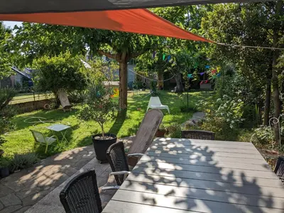 Jardin de l'établissement Chez Cléo