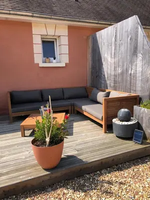 Coin salon dans l'établissement Bras de Mer