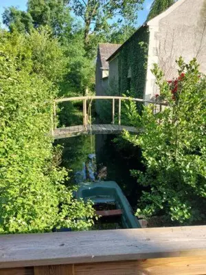Jardin de l'établissement Moulin de Gaubourg