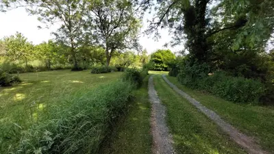 Paysage naturel près de la maison de vacances