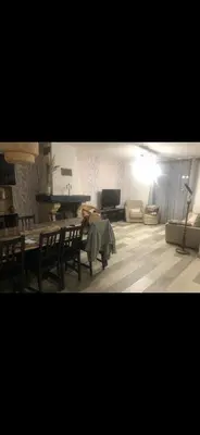 Coin salon dans l'établissement Maison entière