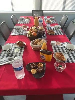 Nourriture dans le B&B/chambre d'hôtes ou à proximité