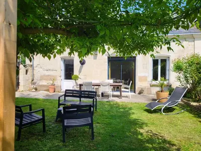 Jardin de l'établissement Maison Mimosa