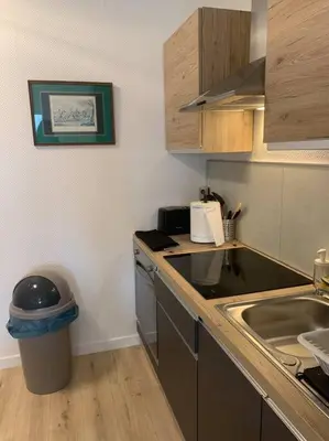 Cuisine ou kitchenette dans l'établissement Loft avec parking centre Tours et bord du Cher Loire Valley