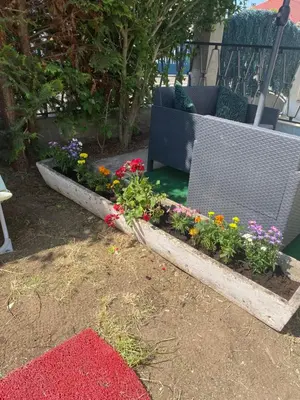 Jardin de l'établissement 24 heures du Mans