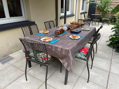 Nourriture dans la maison d'hôtes ou à proximité