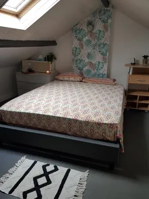Un ou plusieurs lits dans un hébergement de l'établissement Maison entière 6 à 8 personnes au Mans proche circuit