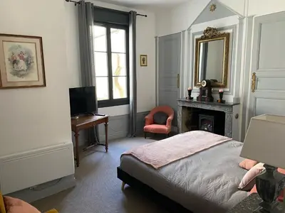 Un ou plusieurs lits dans un hébergement de l'établissement Le Castel de Bréhémont