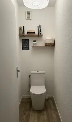 Salle de bains dans l'établissement Appartement une chambre proche centre ville et transports