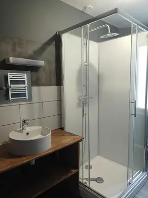 Salle de bains dans l'établissement Appart 3 chambres