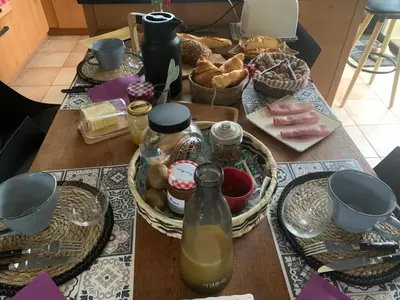 Nourriture dans le B&B/chambre d'hôtes ou à proximité