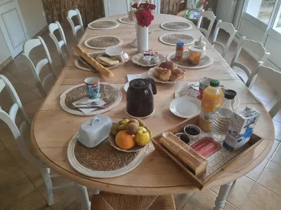 Nourriture dans le B&B/chambre d'hôtes ou à proximité