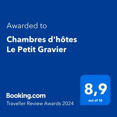 Certificat, récompense, panneau ou autre document affiché dans l'établissement Chambres d'hôtes Le Petit Gravier