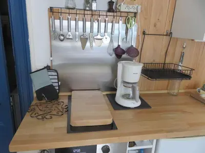 Cuisine ou kitchenette dans l'établissement Studio (T1) quartier Cathédrale