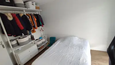 Un ou plusieurs lits dans un hébergement de l'établissement Magnifique maison à 5 mns du circuit des 24h à pieds