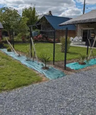 Jardin de l'établissement Maison 5 personnes