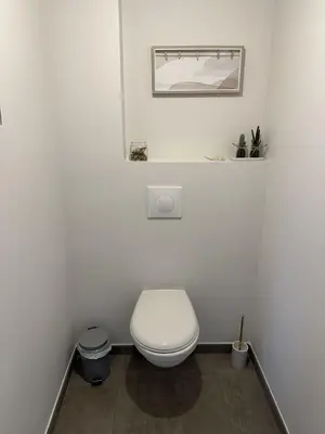 Salle de bains dans l'établissement Chambres 24h du Mans