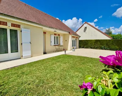 Jardin de l'établissement Gîte Basilic