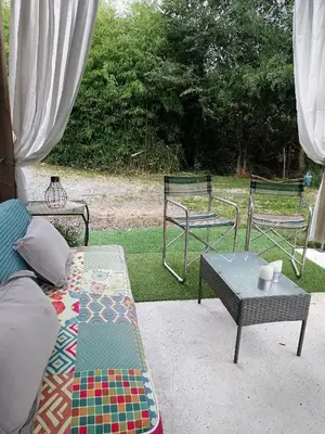 Jardin de l'établissement Chambre d'hôtes 1