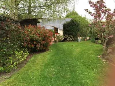 Jardin de l'établissement Maison de campagne entre Loire et vignes