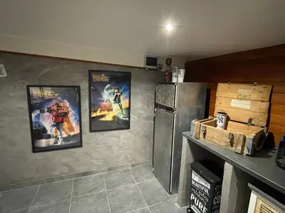 Cuisine ou kitchenette dans l'établissement La Villa cocooning
