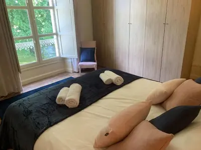 Un ou plusieurs lits dans un hébergement de l'établissement Propriété standing Loire Valley
