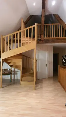 Un ou plusieurs lits superposés dans un hébergement de l'établissement Bois de Crâne