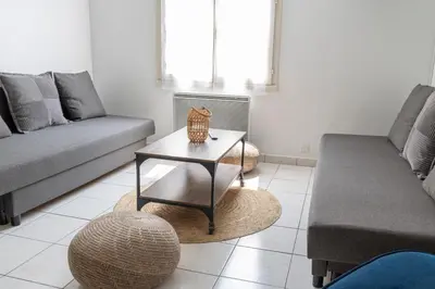 Coin salon dans l'établissement T4 - Charmant Appartement à Saint Aignan