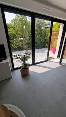 Plan de l'établissement Le Patio : studio avec extérieur
