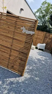 Plan de l'établissement Le Patio : studio avec extérieur