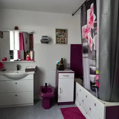 Salle de bains dans l'établissement Une Chouette Maison