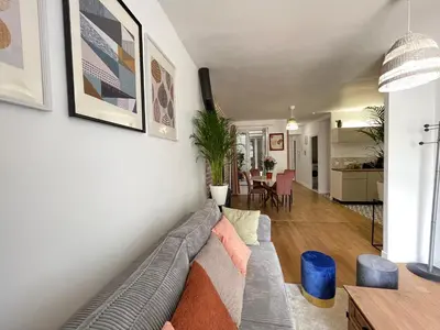 Coin salon dans l'établissement Appartements en hyper Centre de Vendôme