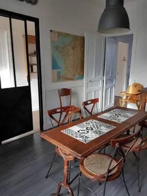Plan de l'établissement L'APPART de 75 m², déco sympa à Tours