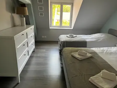 Un ou plusieurs lits dans un hébergement de l'établissement La Maison de Zoé