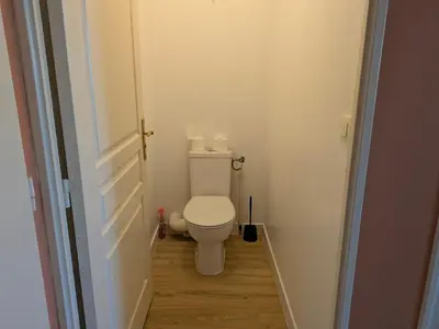 Salle de bains dans l'établissement Studios TOUT INCLUS - Calme avec proximité du Centre Ville
