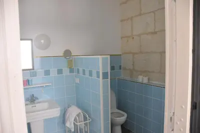 Salle de bains dans l'établissement LA Terrasse façon Giverny - GITE 2 personnes -