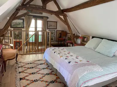 Un ou plusieurs lits dans un hébergement de l'établissement Le grand Moulin