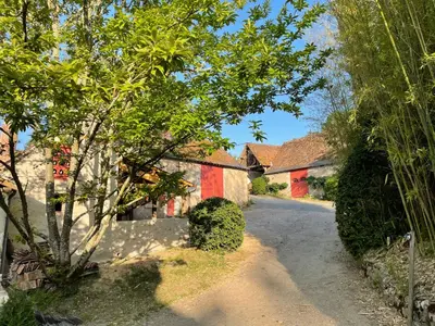 Paysage naturel près de la maison de vacances