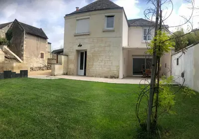 Jardin de l'établissement Maison-Gite Chez Roland
