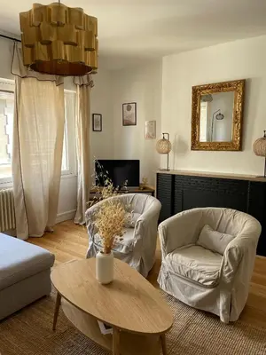 Coin salon dans l'établissement Le Cosy