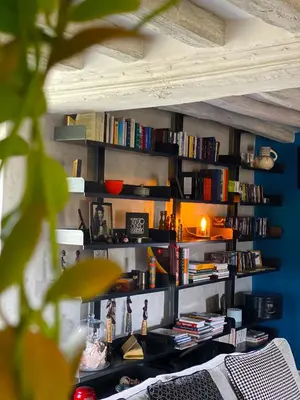 Bibliothèque dans le B&B/chambre d'hôtes